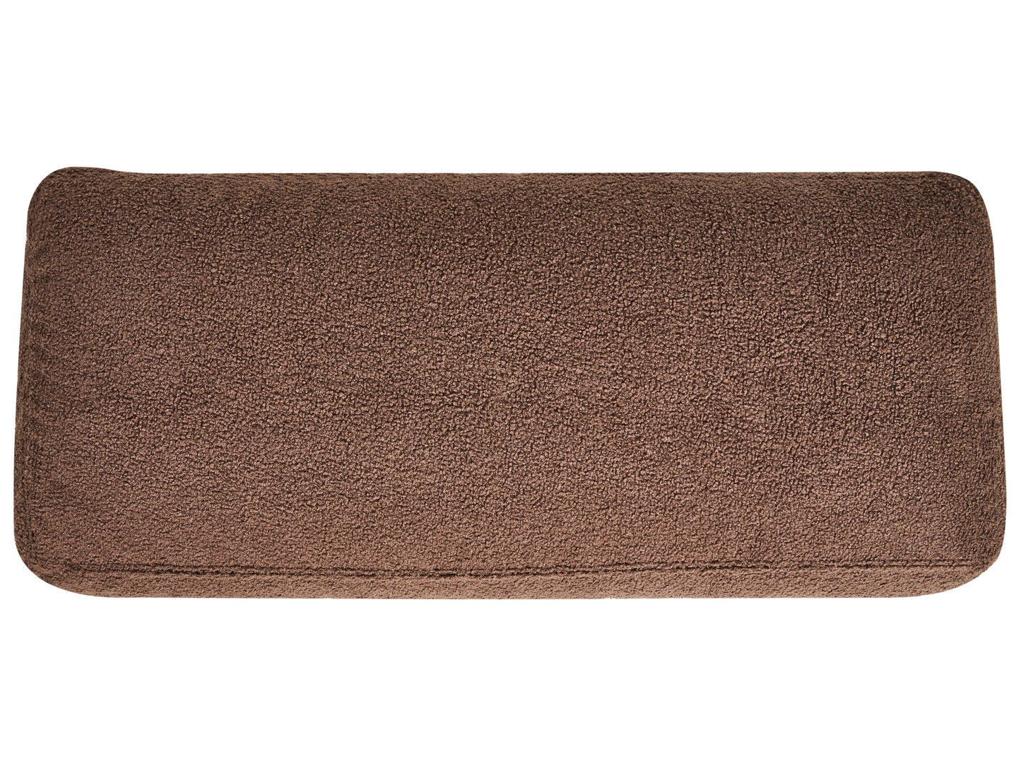  Sofa Bed 3 Seater KVAM Boucle Brown With Storage