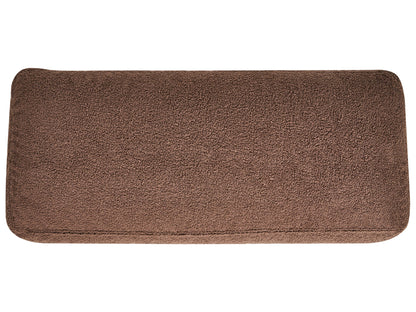 Sofa Bed 3 Seater KVAM Boucle Brown With Storage