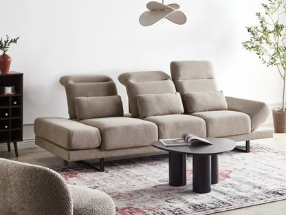  Sofa 3 Seater IKAST Fabric Taupe
