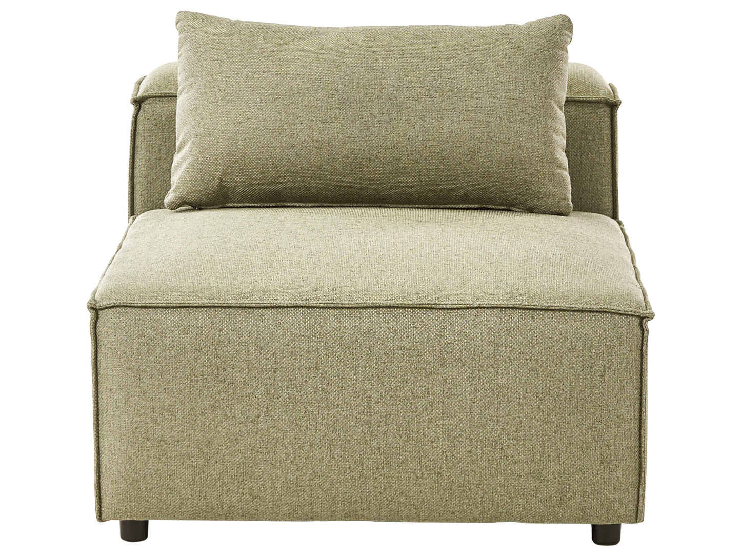  1-Seat Section BRANDE Fabric Light Green
