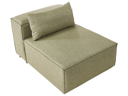  1-Seat Section BRANDE Fabric Light Green