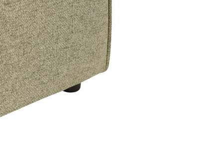  1-Seat Section BRANDE Fabric Light Green
