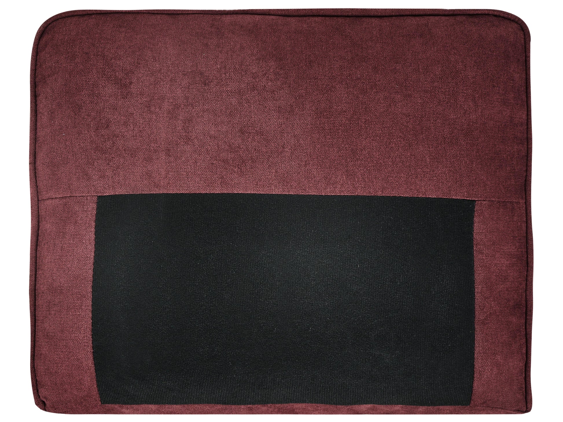  Sofa 3 Seater AVESTA Fabric Burgundy With Ottoman