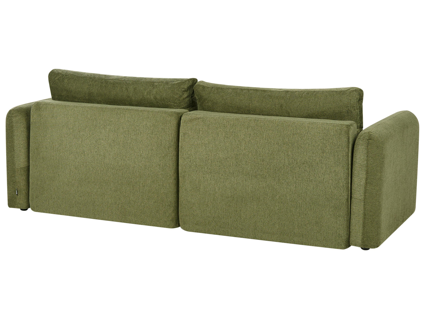 Sofa Bed 3 Seater VAXHOLM Fabric Green With Storage