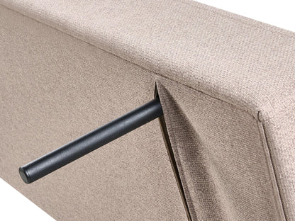  Sofa Bed 3 Seater HJULBY Light Brown