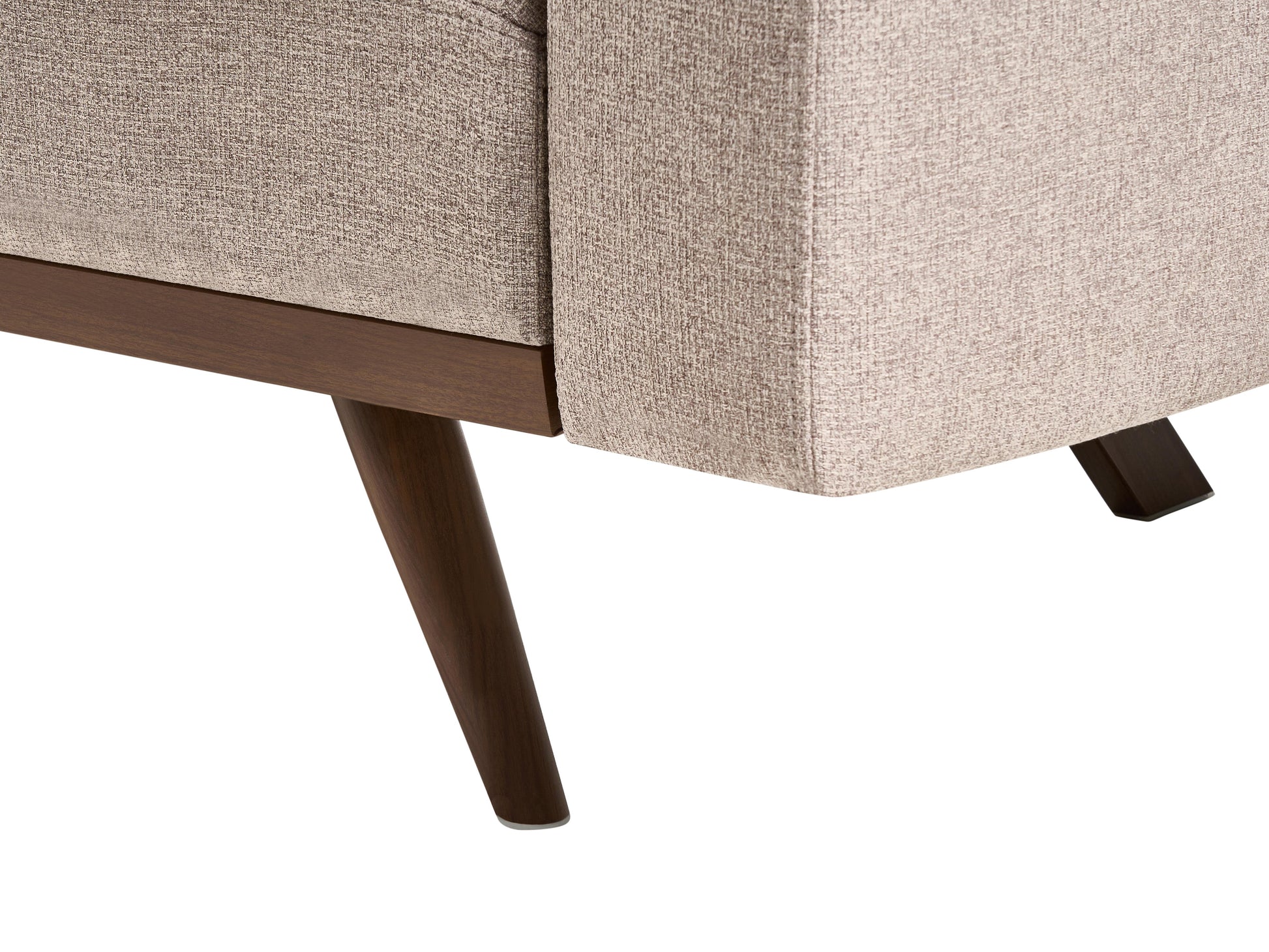  Sofa Bed 3 Seater HJULBY Light Brown