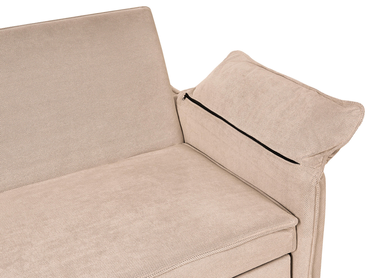  Sofa Bed HORMA Fabric Light Brown