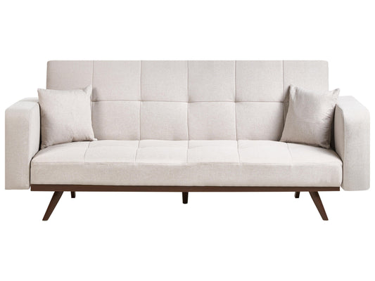  Sofa Bed 3 Seater HJULBY Light Beige