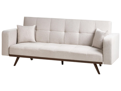  Sofa Bed 3 Seater HJULBY Light Beige