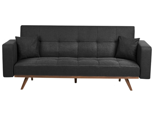  Sofa Bed 3 Seater HJULBY Black