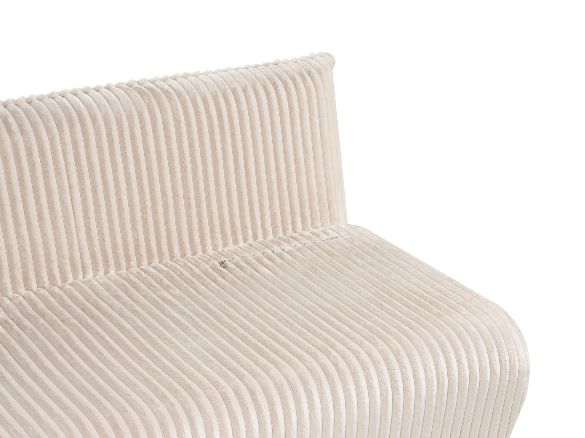  Sofa Bed 2 Seater ABISKO Corduroy Off-White