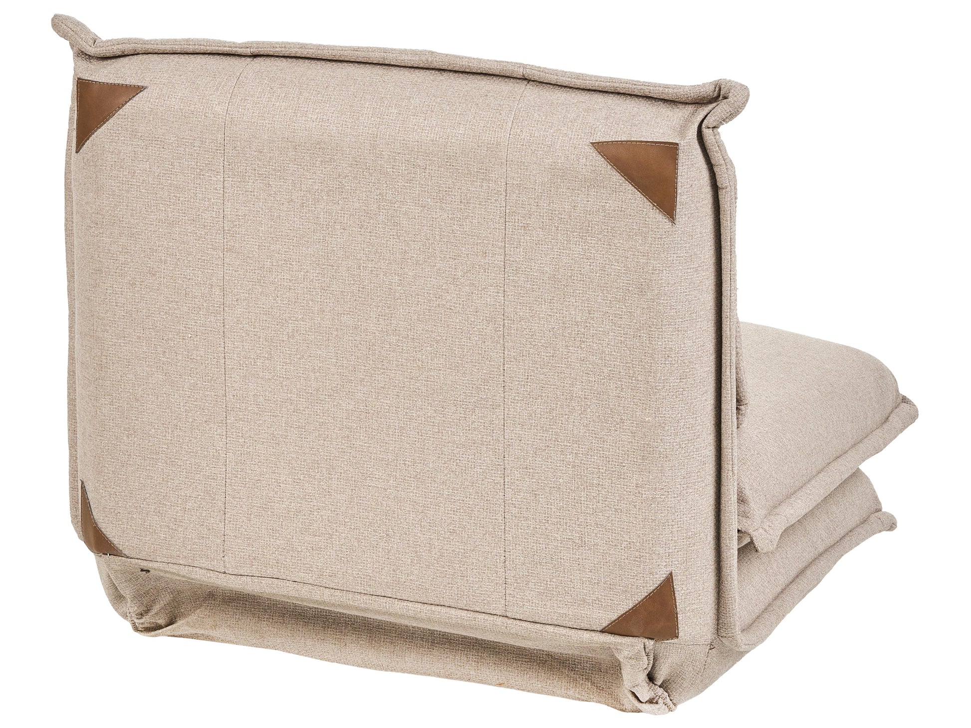  Single Sofa Bed DELLEN Fabric Beige
