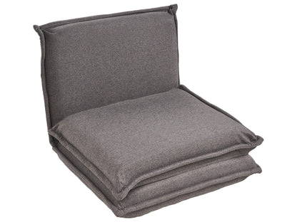  Single Sofa Bed DELLEN Fabric Dark Grey