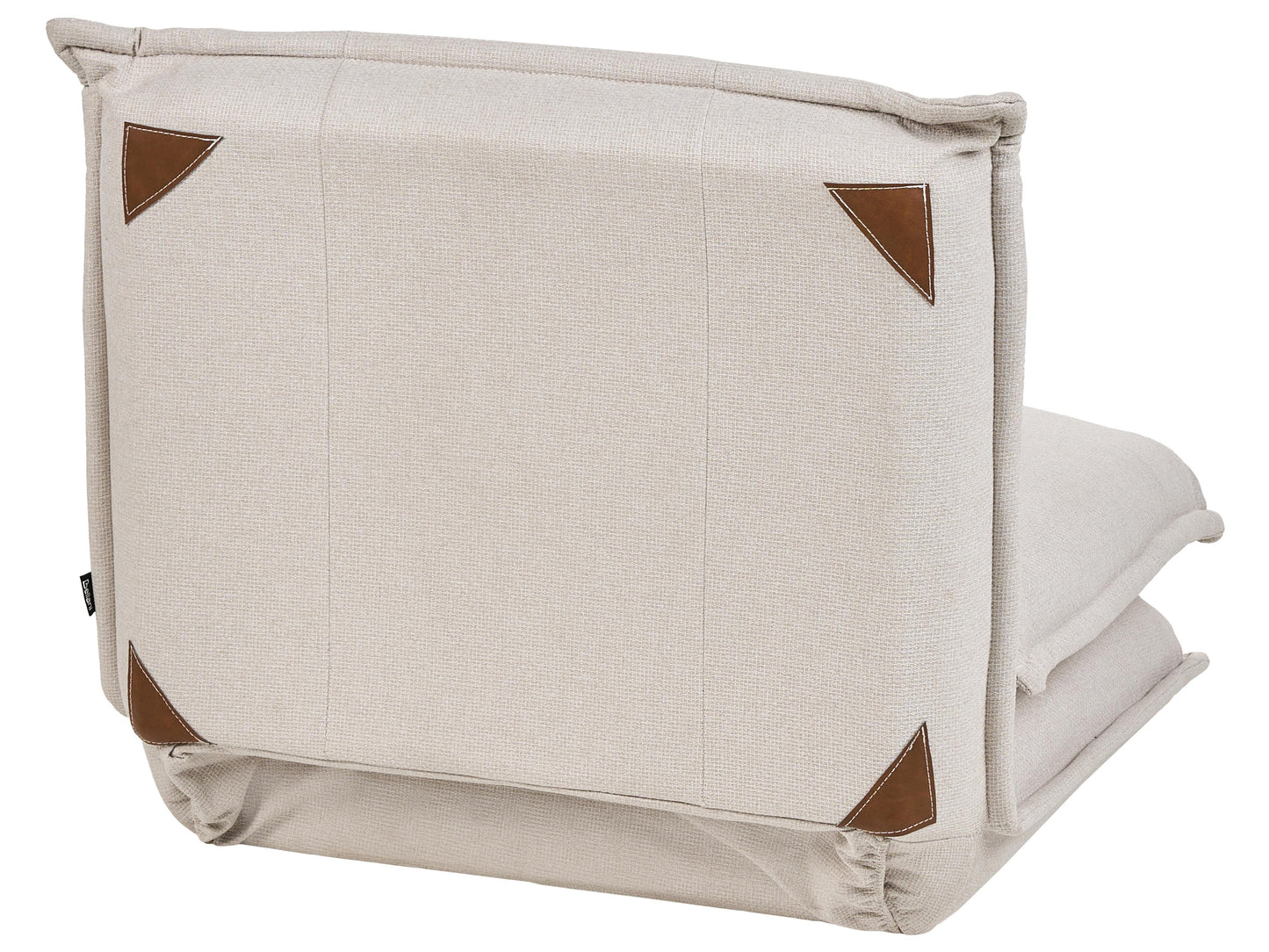  Single Sofa Bed DELLEN Fabric Off-White