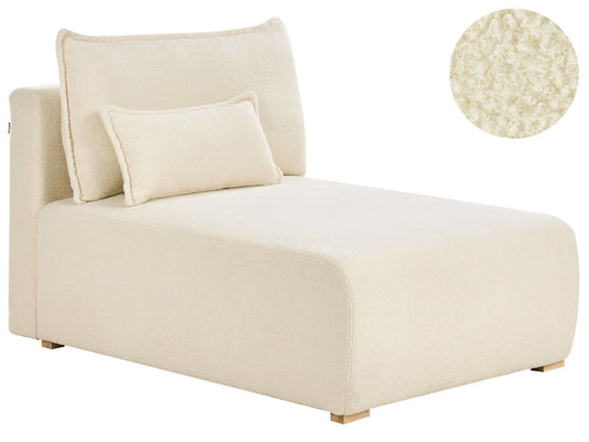  Chaise Longue NERBO Boucle Off-White