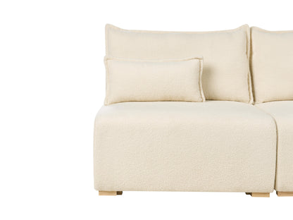  Modular Sofa 3 Seater NERBO Boucle Off-White