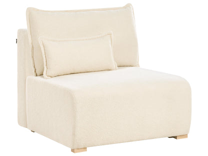  Modular Corner Sofa NERBO Boucle Off-White Right Hand