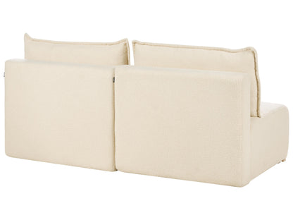  Modular Corner Sofa NERBO Boucle Off-White Left Hand