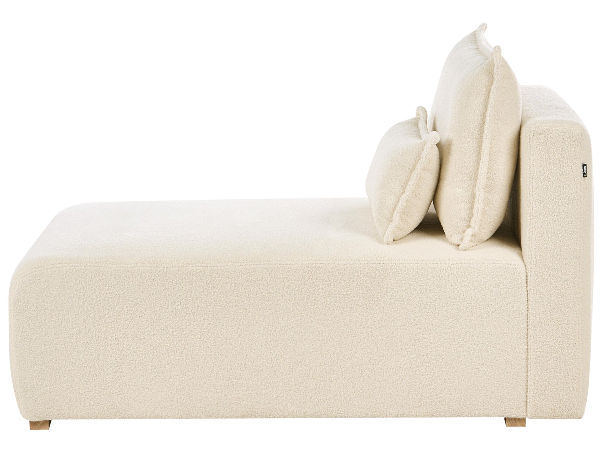  Modular Corner Sofa NERBO Boucle Off-White Left Hand