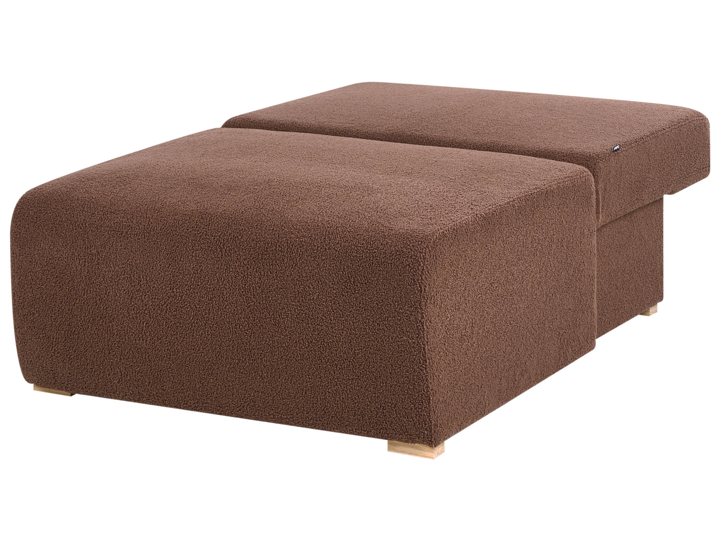  1-Seat Section NERBO Boucle Brown