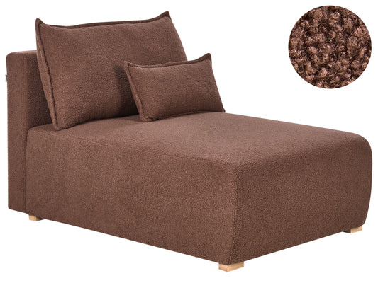  Chaise Longue NERBO Boucle Brown