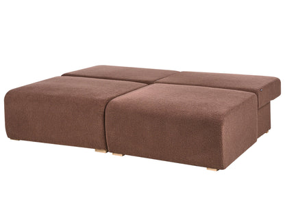  Modular Sofa 3 Seater NERBO Boucle Brown