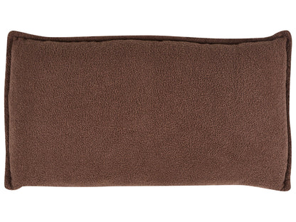  Modular Corner Sofa NERBO Boucle Brown Left Hand