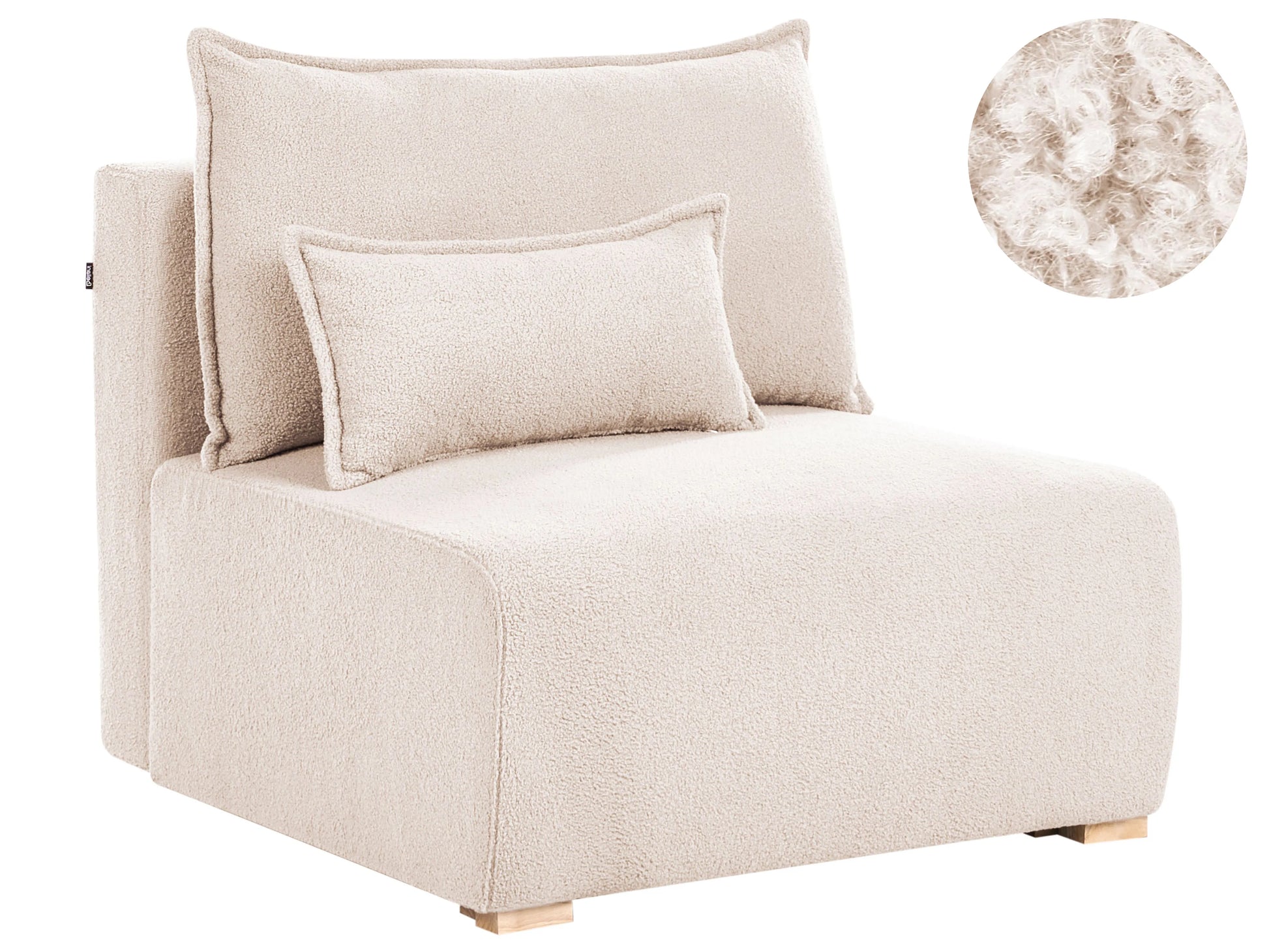  1-Seat Section NERBO Boucle Beige