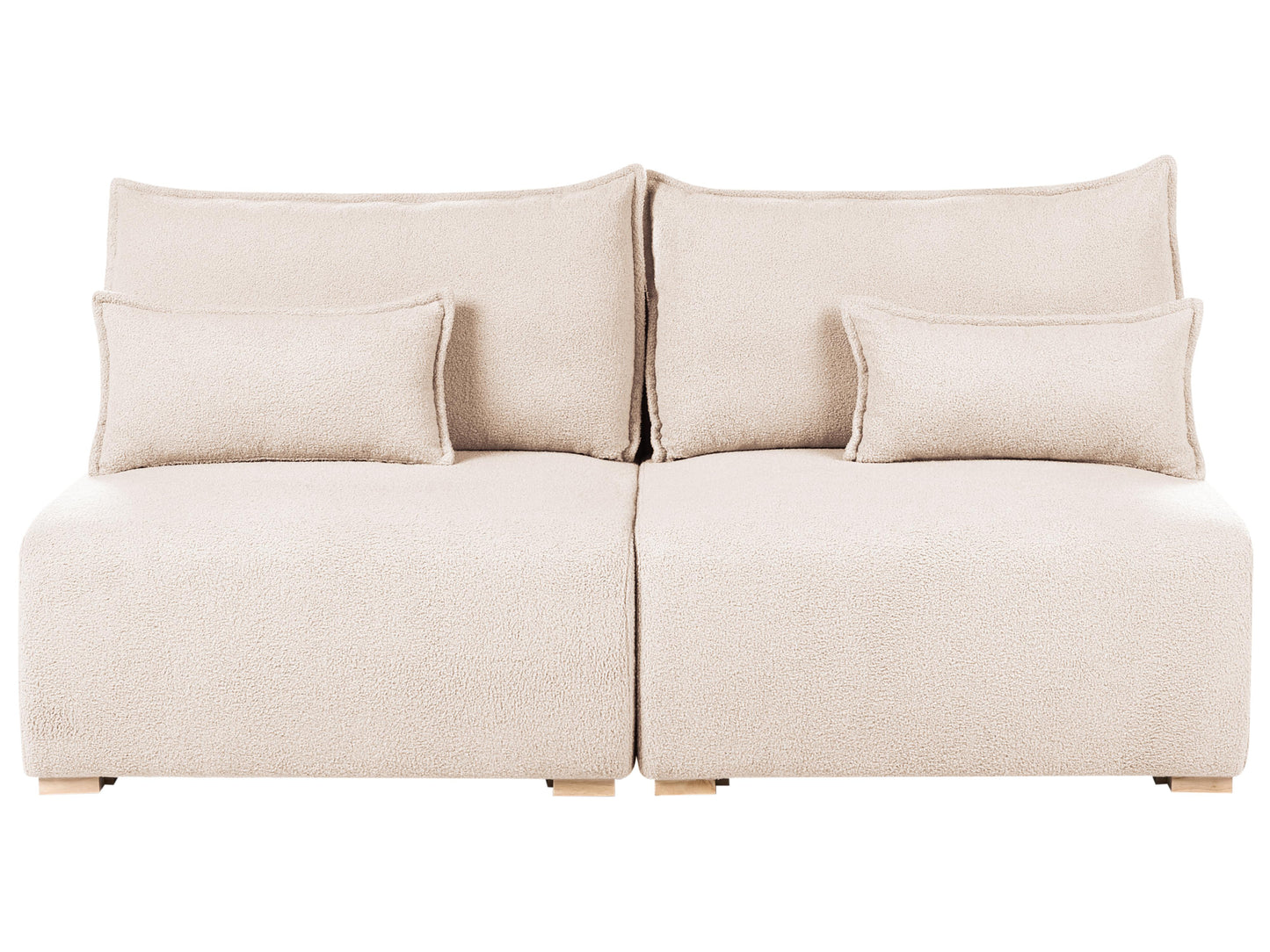  Modular Sofa 3 Seater NERBO Boucle Beige