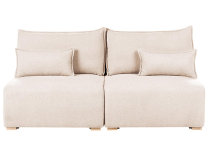  Modular Sofa 3 Seater NERBO Boucle Beige