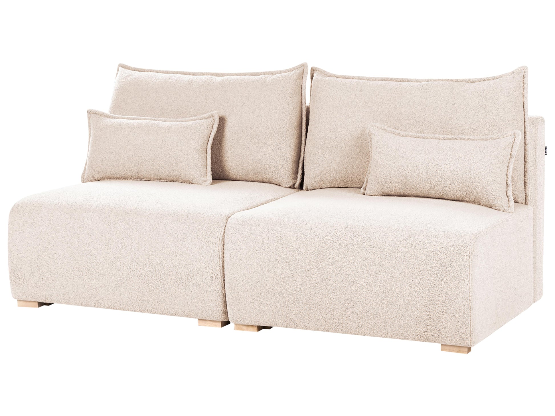 Modular Sofa 3 Seater NERBO Boucle Beige