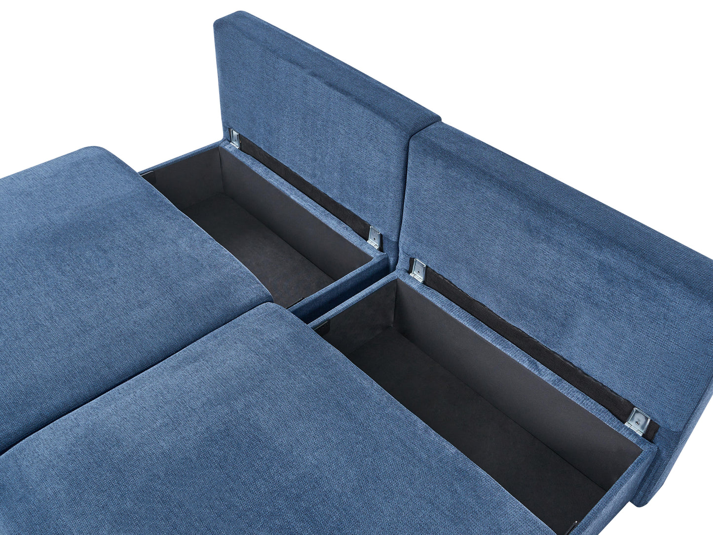  Modular Sofa 3 Seater NERBO Fabric Blue