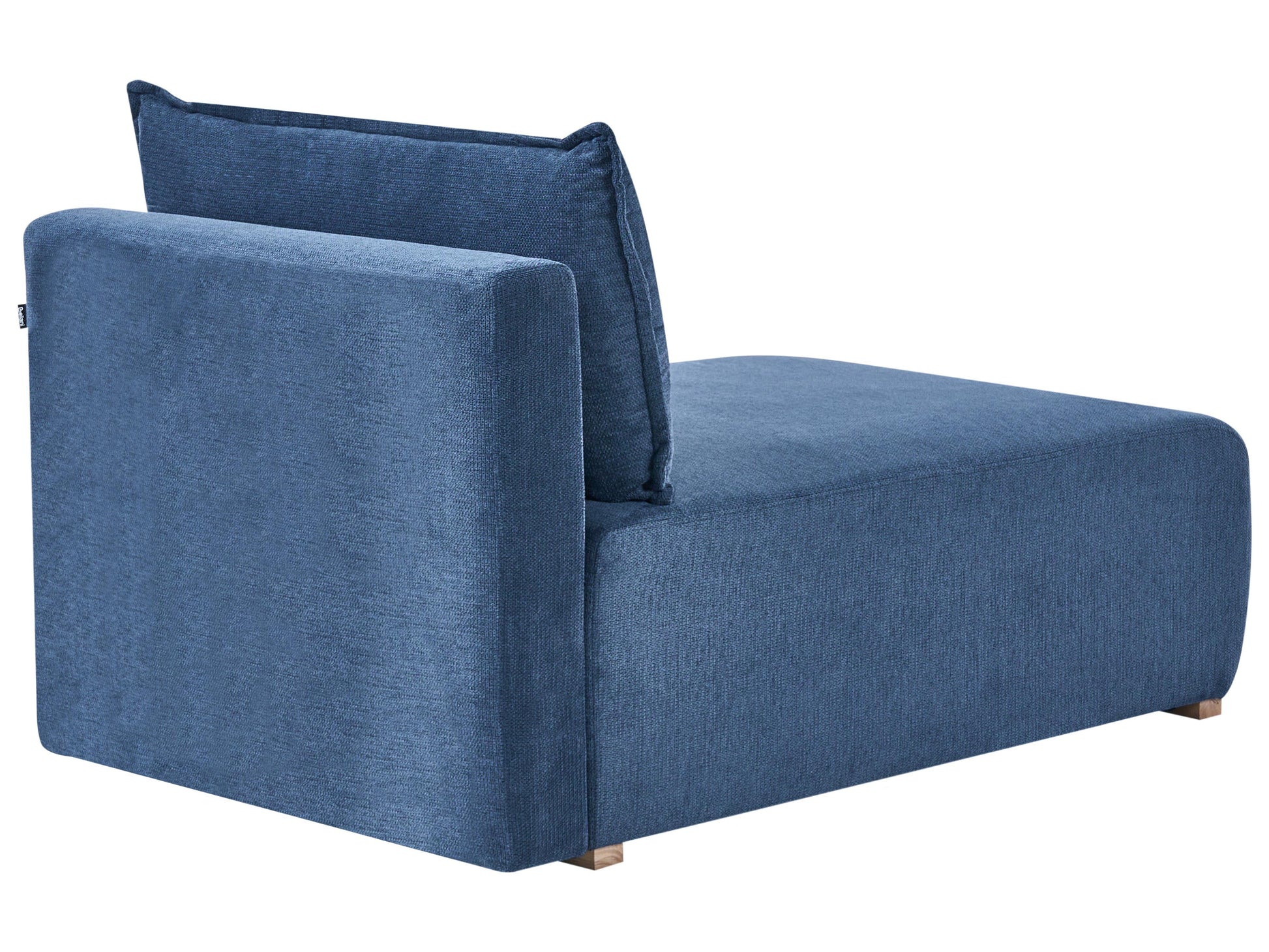  Modular Corner Sofa NERBO Fabric Blue Right Hand