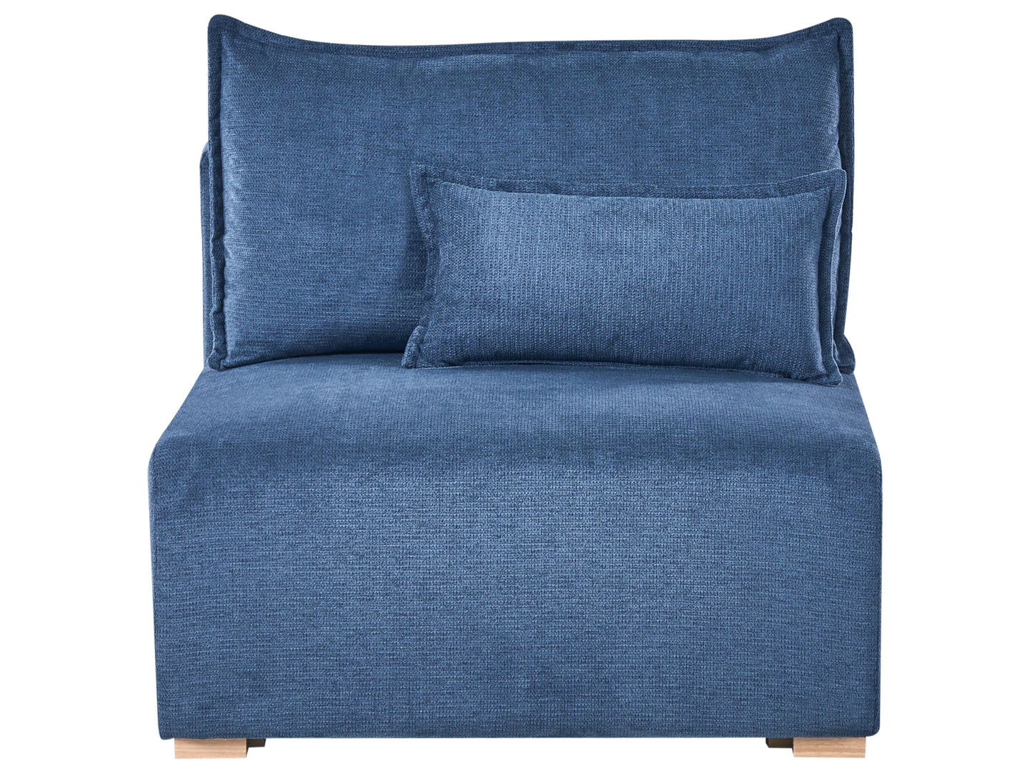  Modular Corner Sofa NERBO Fabric Blue Right Hand