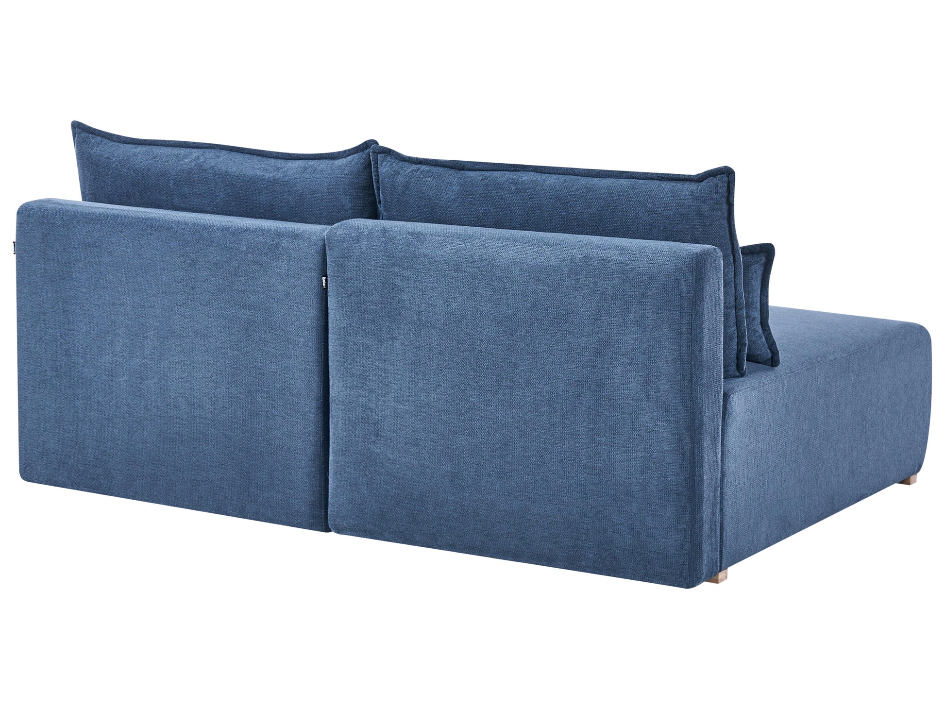  Modular Corner Sofa NERBO Fabric Blue Left Hand