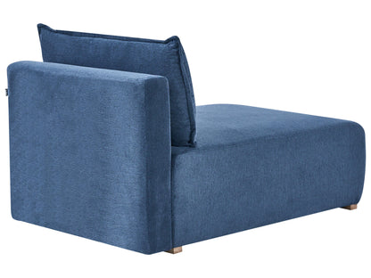  Modular Corner Sofa NERBO Fabric Blue Left Hand