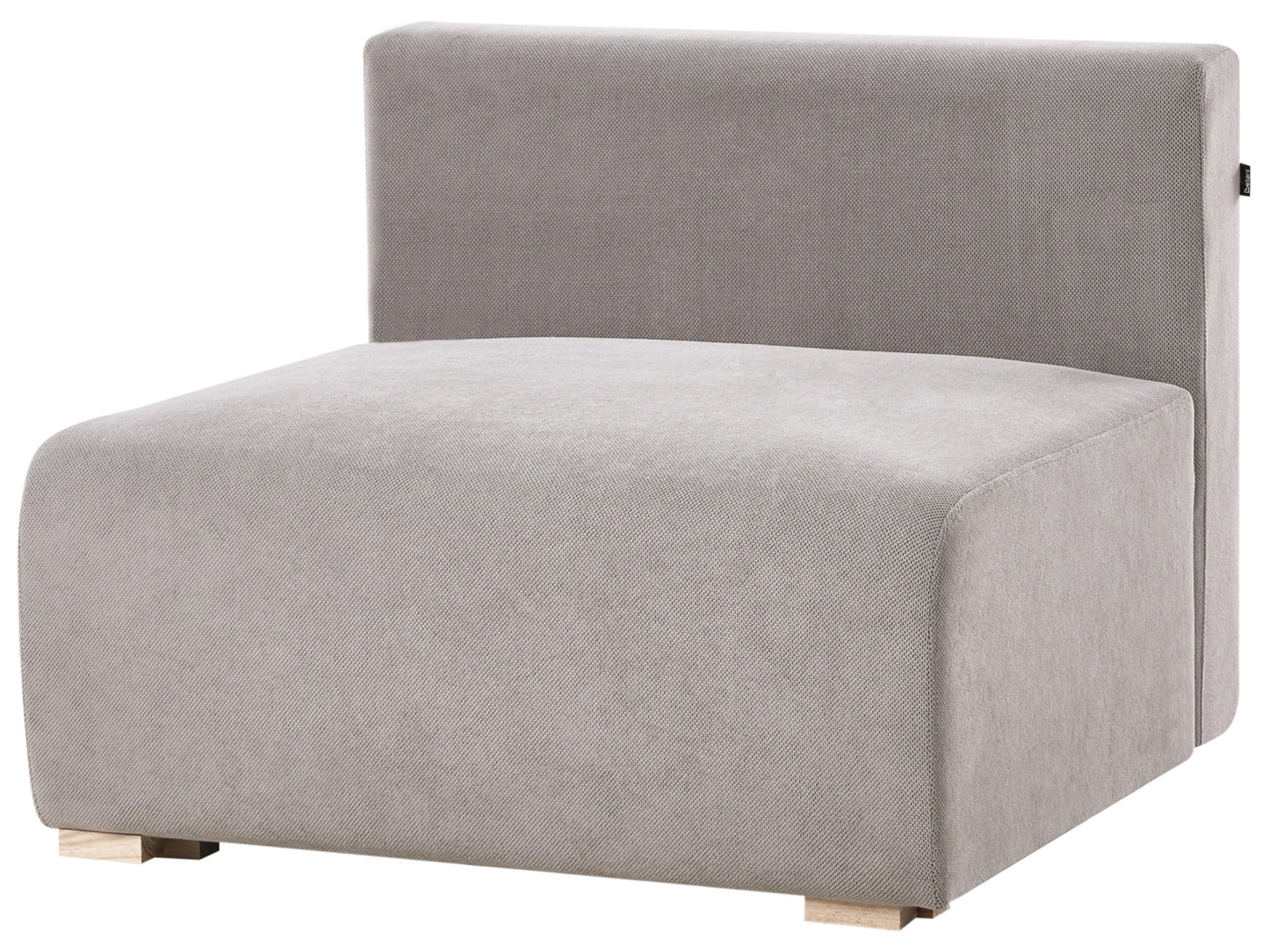 1-Seat Section NERBO Fabric Grey