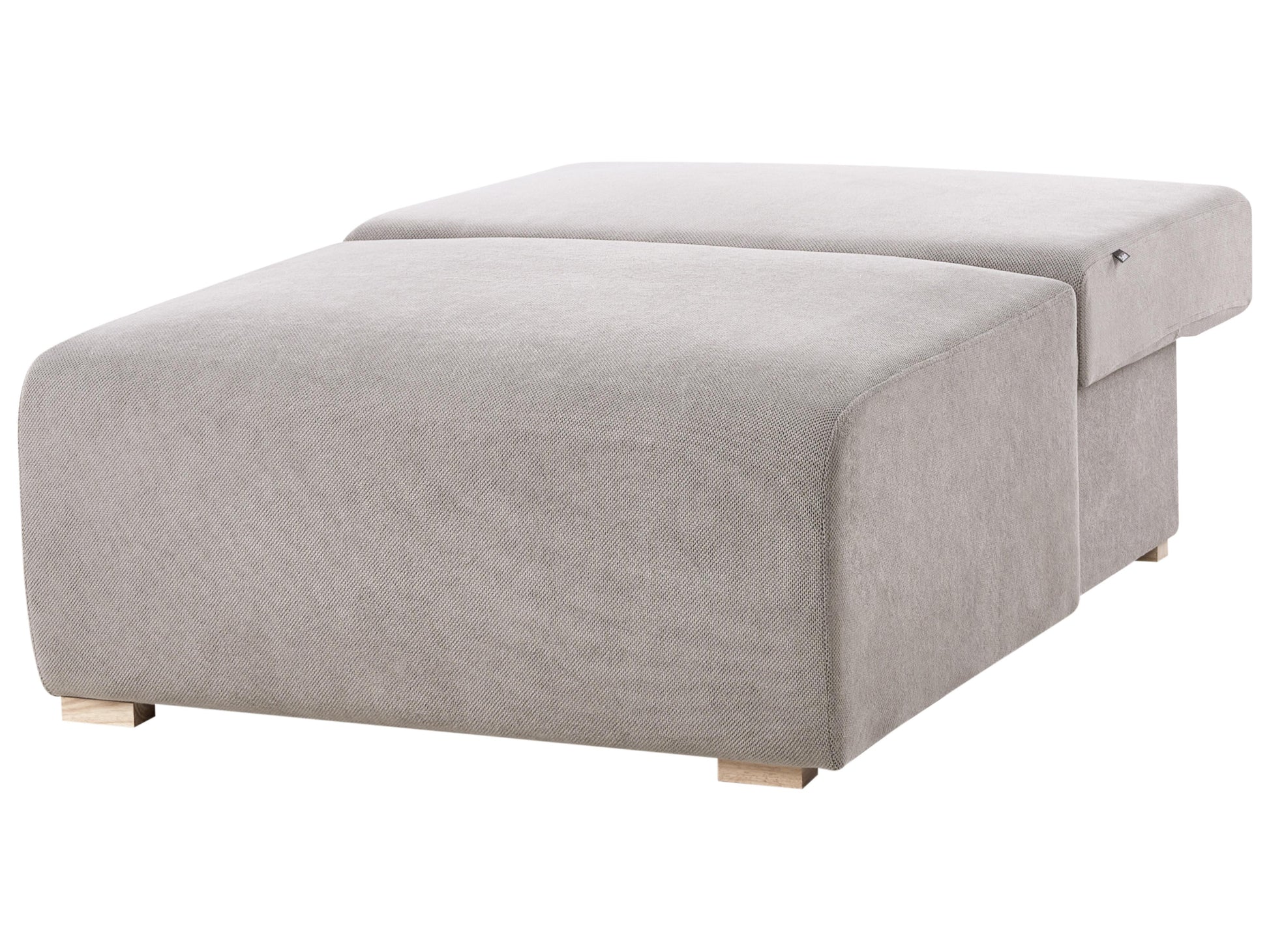  1-Seat Section NERBO Fabric Grey