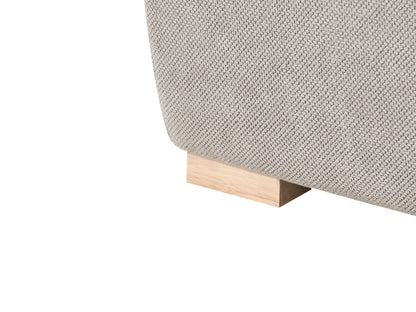  1-Seat Section NERBO Fabric Grey