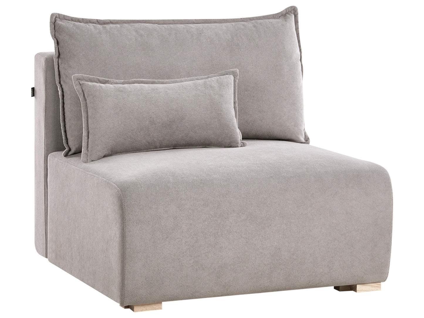  Modular Sofa 3 Seater NERBO Fabric Grey
