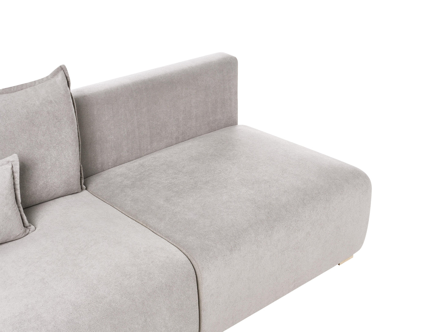  Modular Sofa 3 Seater NERBO Fabric Grey