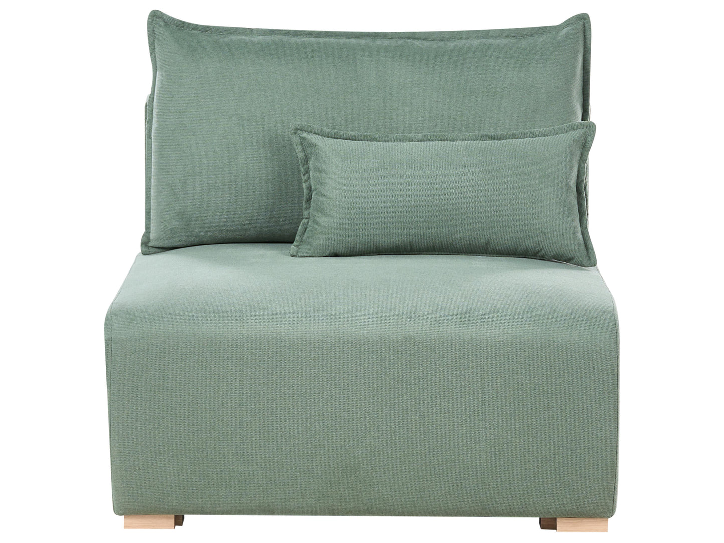  1-Seat Section NERBO Fabric Light Green