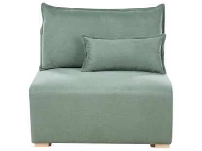  1-Seat Section NERBO Fabric Light Green