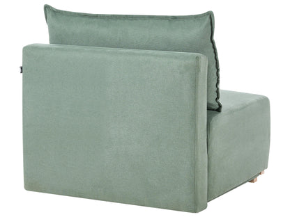  1-Seat Section NERBO Fabric Light Green