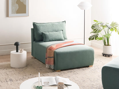  Chaise Longue NERBO Boucle Light Green