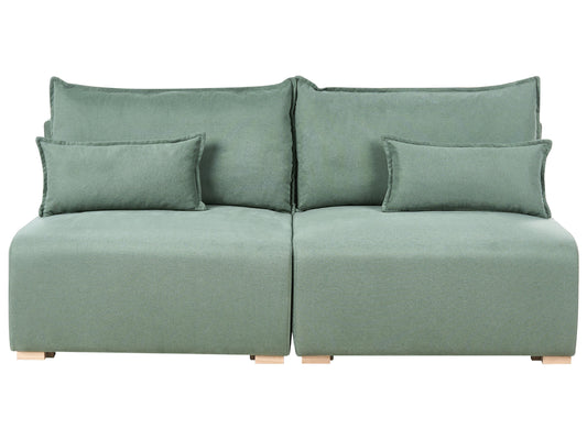  Modular Sofa 3 Seater NERBO Fabric Light Green
