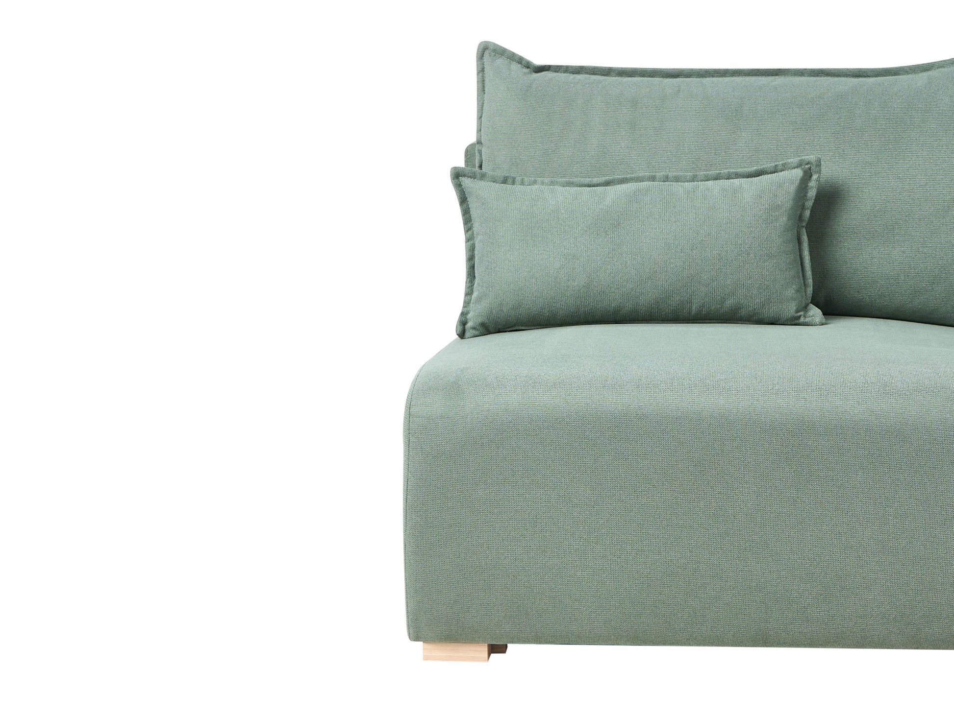  Modular Sofa 3 Seater NERBO Fabric Light Green