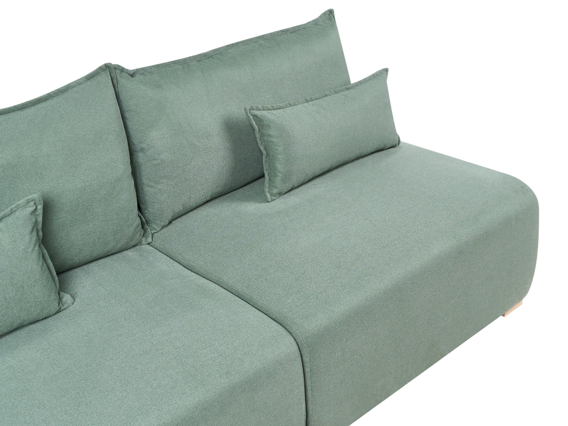  Modular Sofa 3 Seater NERBO Fabric Light Green