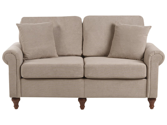  Sofa 2 Seater GINNERUP Fabric Taupe