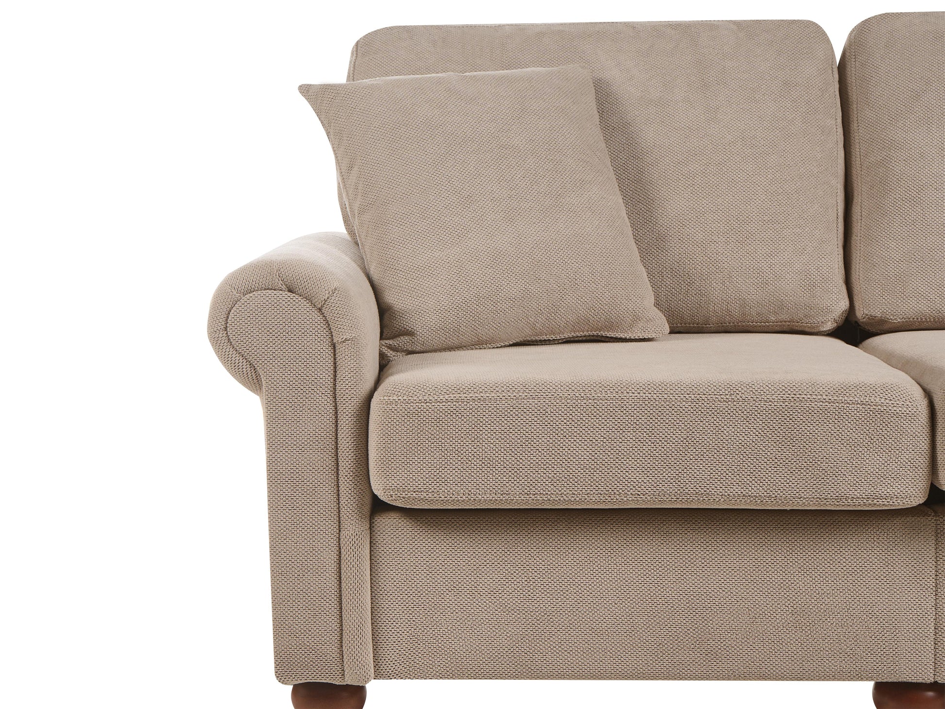  Sofa 2 Seater GINNERUP Fabric Taupe